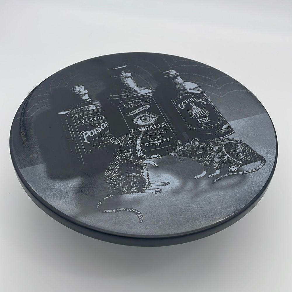 𝅺HARVEST GREEN Studio Halloween Cake Stand